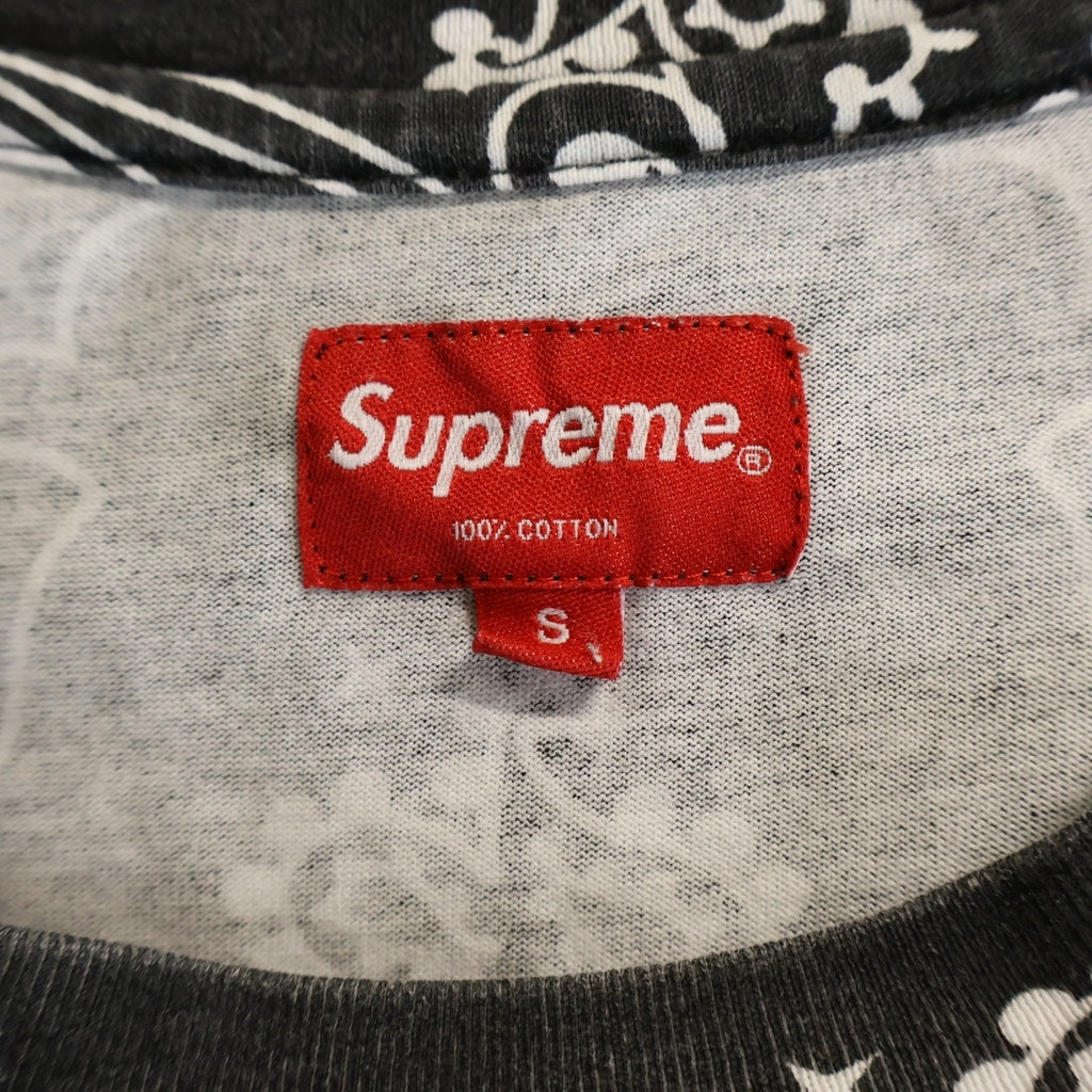 SUPREME(シュプリーム) 21SS Small Box Logo Bandana バンダナ スモールボックスロゴ クルーネック半袖Tシャツカットソー ブラック