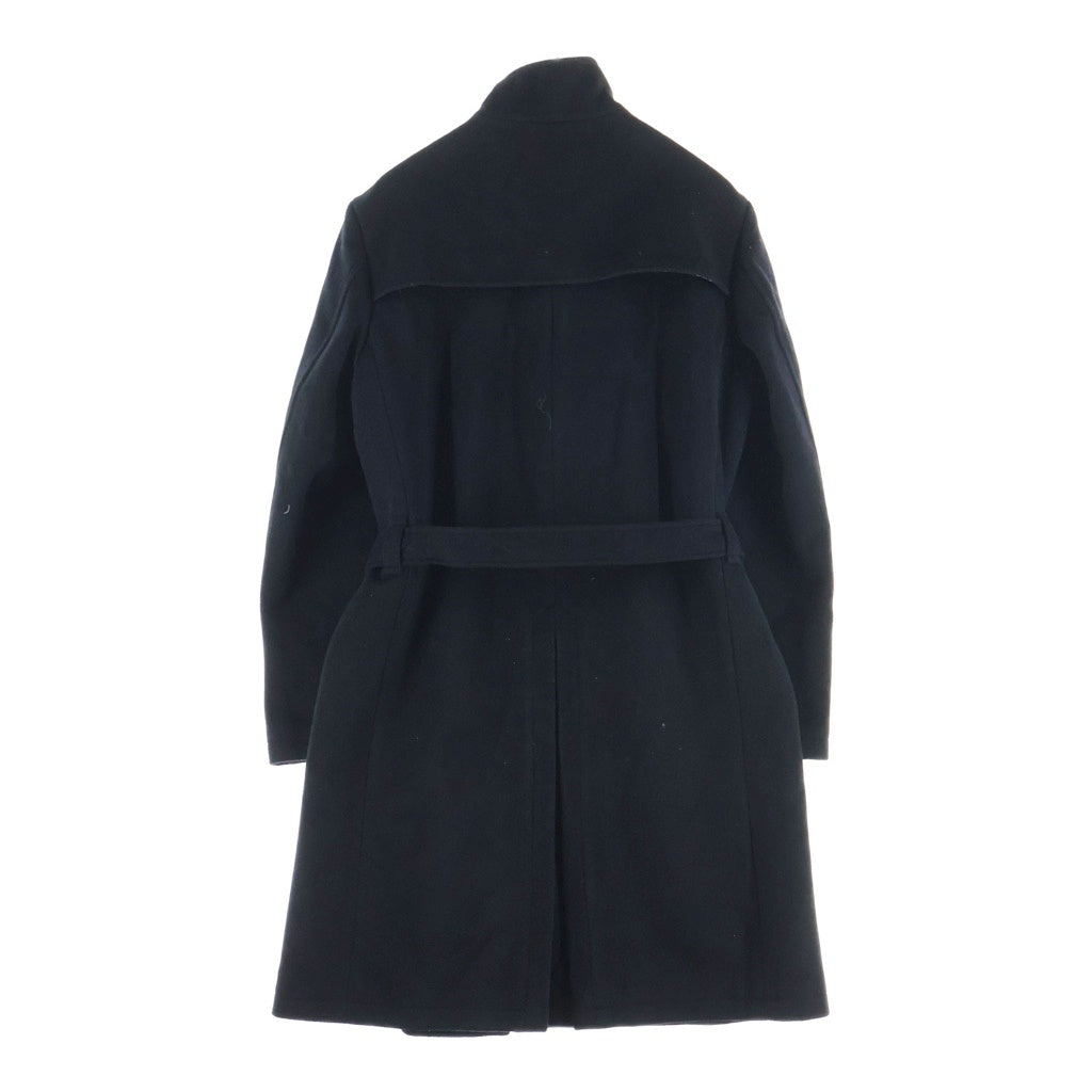 BURBERRY BLACK LABEL(バーバリー ブラックレーベル) ウール混 トレンチコート ブラック BMC68-705-09