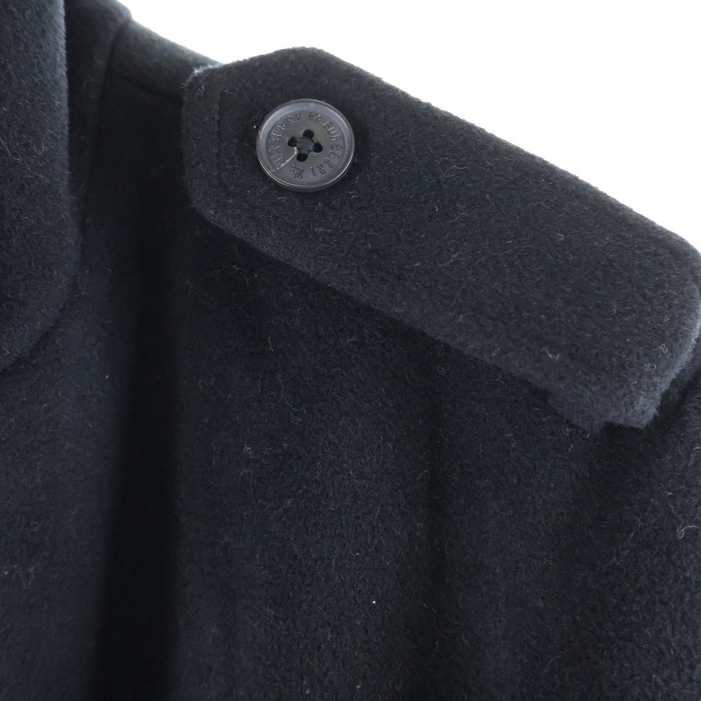 BURBERRY BLACK LABEL(バーバリー ブラックレーベル) ウール混 トレンチコート ブラック BMC68-705-09