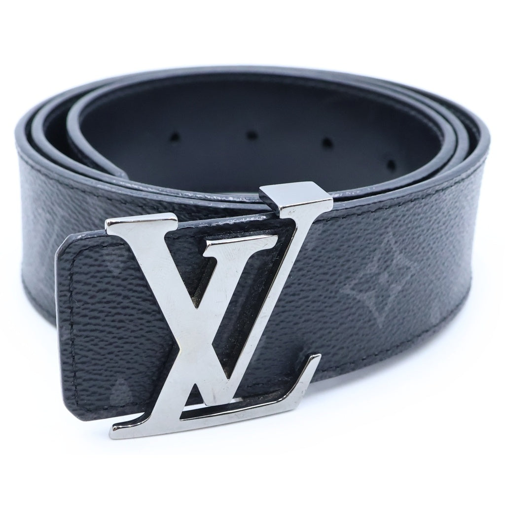 LOUIS VUITTON(ルイヴィトン) モノグラム・エクリプス LV イニシャル 40MM リバーシブル ロゴバックル ベルト ブラック M9043
