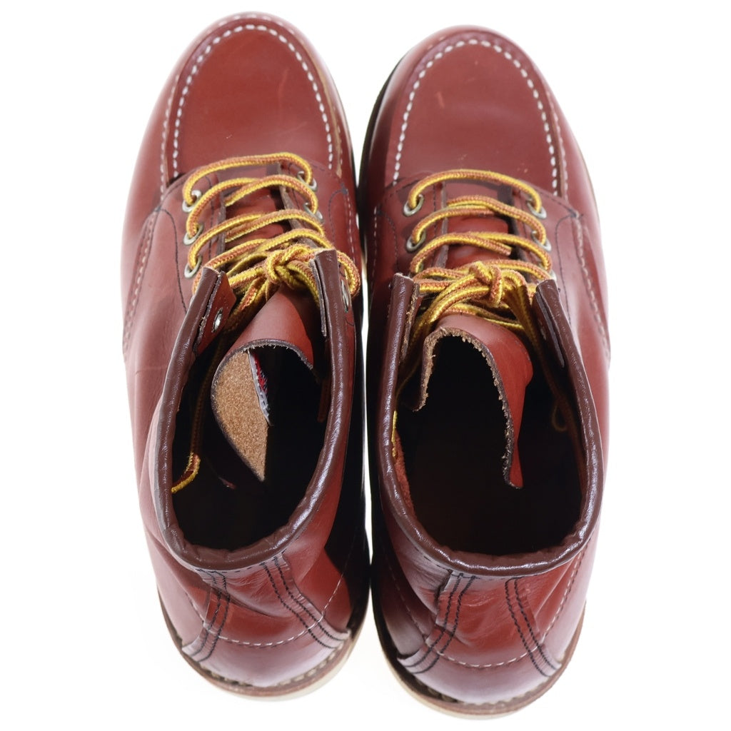 RED WING(レッド ウイング) IRISH SETTER アイリッシュセッター レザー クラシックモックトゥブーツ レッドブラウン 9106