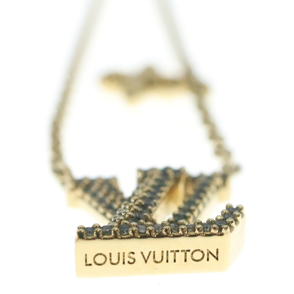 LOUIS VUITTON(ルイヴィトン) ネックレス LVアイコニック GP ロゴチェーンネックレス ゴールド M00596 レディース