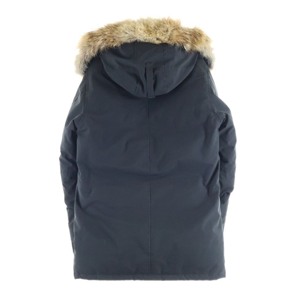 CANADA GOOSE(カナダグース) JASPER ジャスパー ファーフード付きジップアップナイロン ダウンジャケット ブラック 3438JM