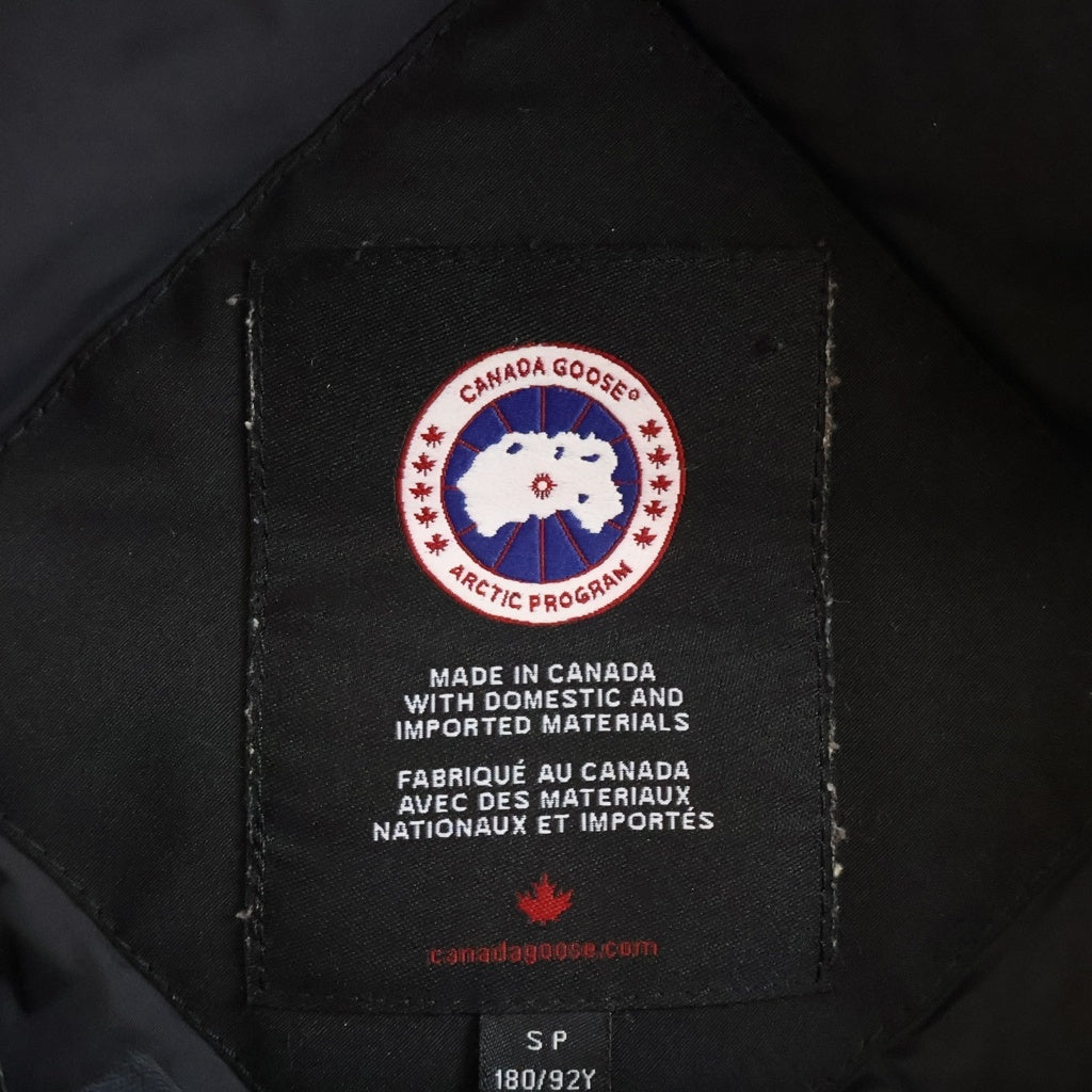 CANADA GOOSE(カナダグース) JASPER ジャスパー ファーフード付きジップアップナイロン ダウンジャケット ブラック 3438JM