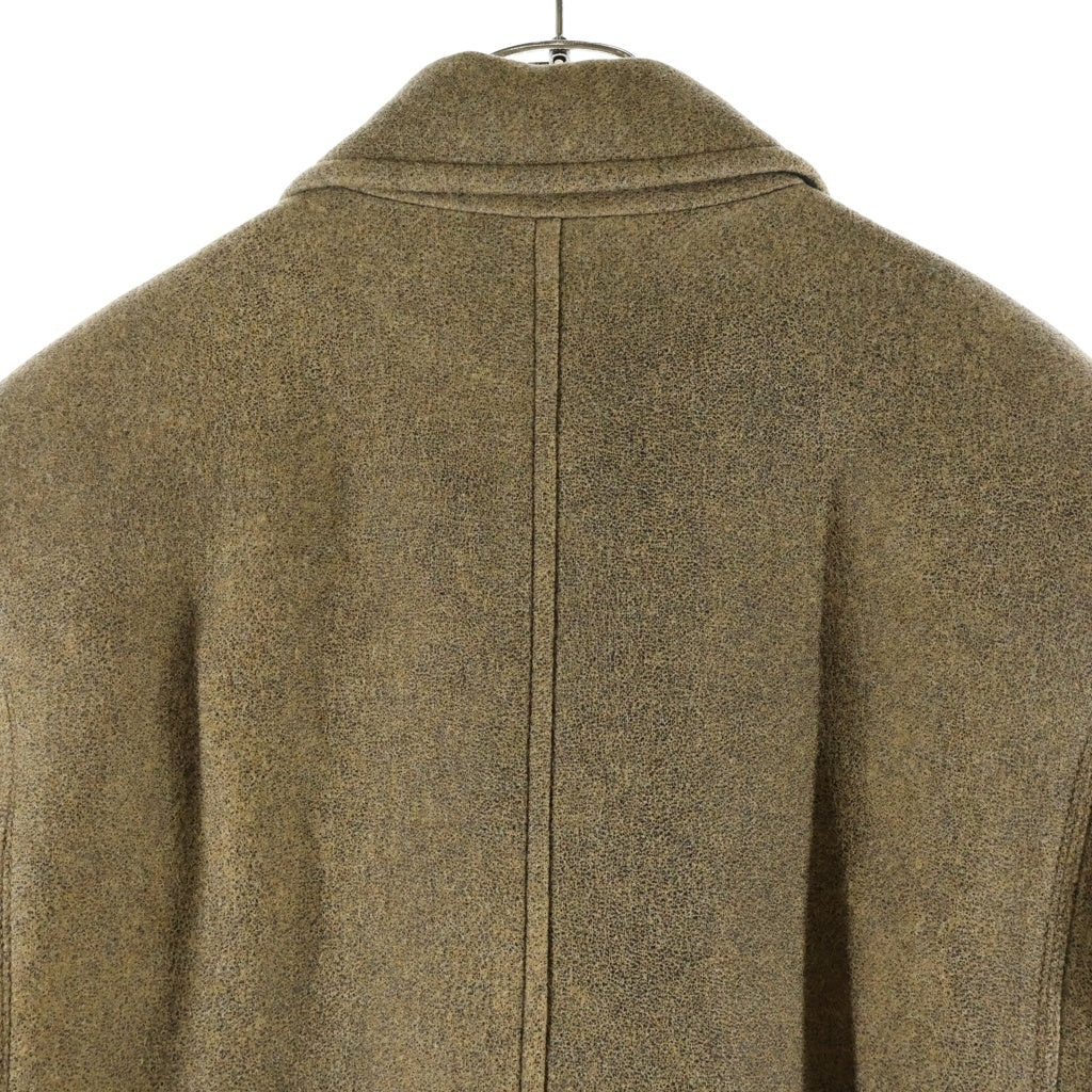 DIESEL(ディーゼル) W-OUT-NEW JACKET ウールチェスターコート ブラウン A07021