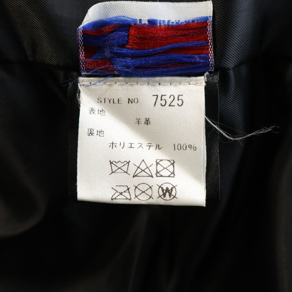 SCHOTT(ショット) RAMB RIDERS JACKET ラムレザー ダブルライダースジャケット ブラック 7525