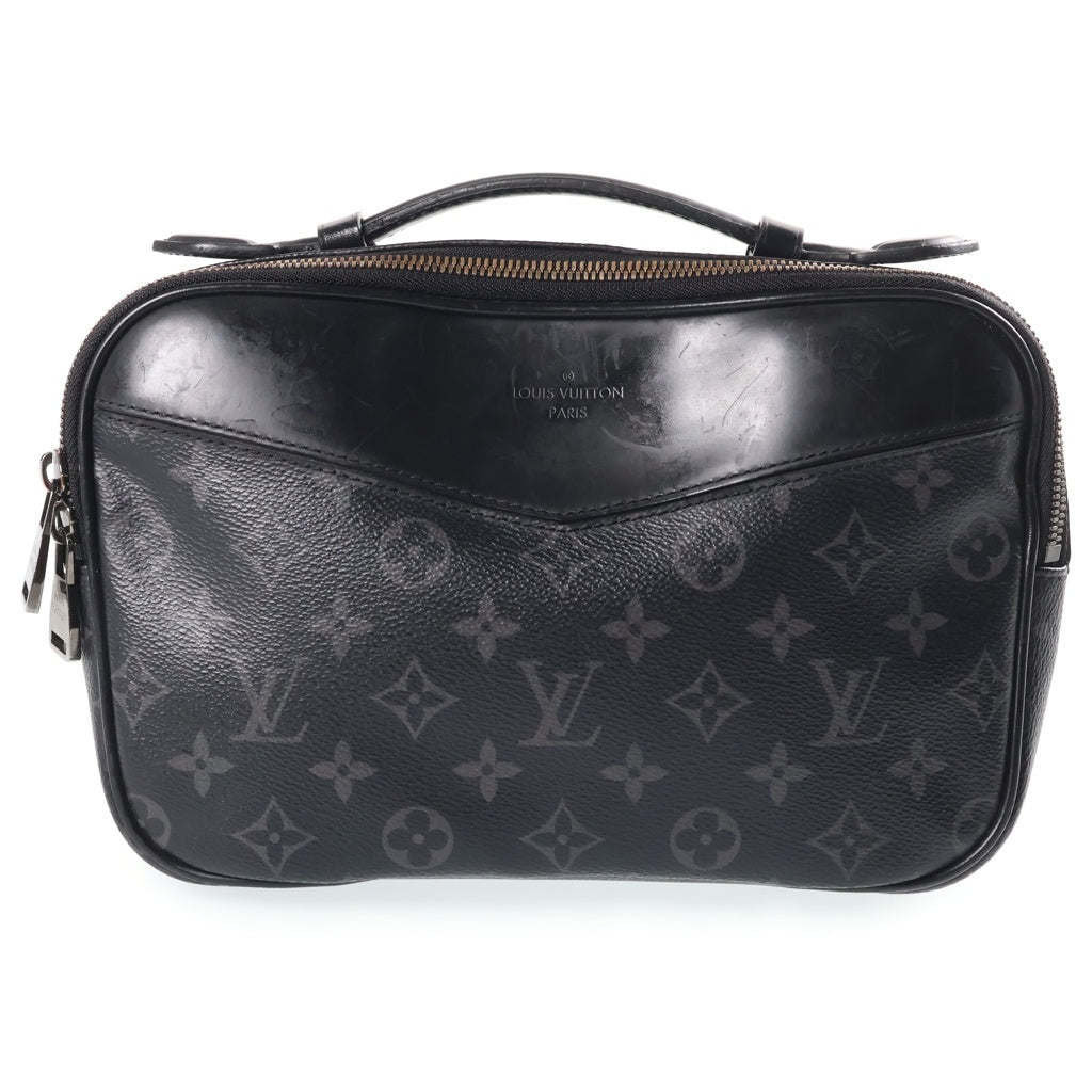 LOUIS VUITTON(ルイヴィトン) モノグラム エクリプス バムバッグ ボディバッグ ブラック M42906