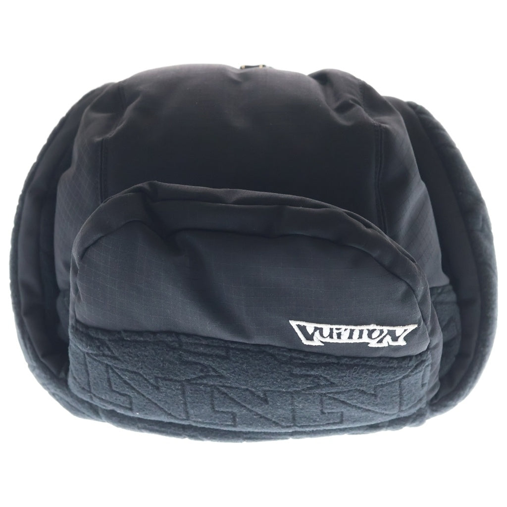 LOUIS VUITTON(ルイヴィトン) シャプカ・LV ダヴ ロゴ イヤーマフ フライトキャップ 帽子 ブラック M7023A