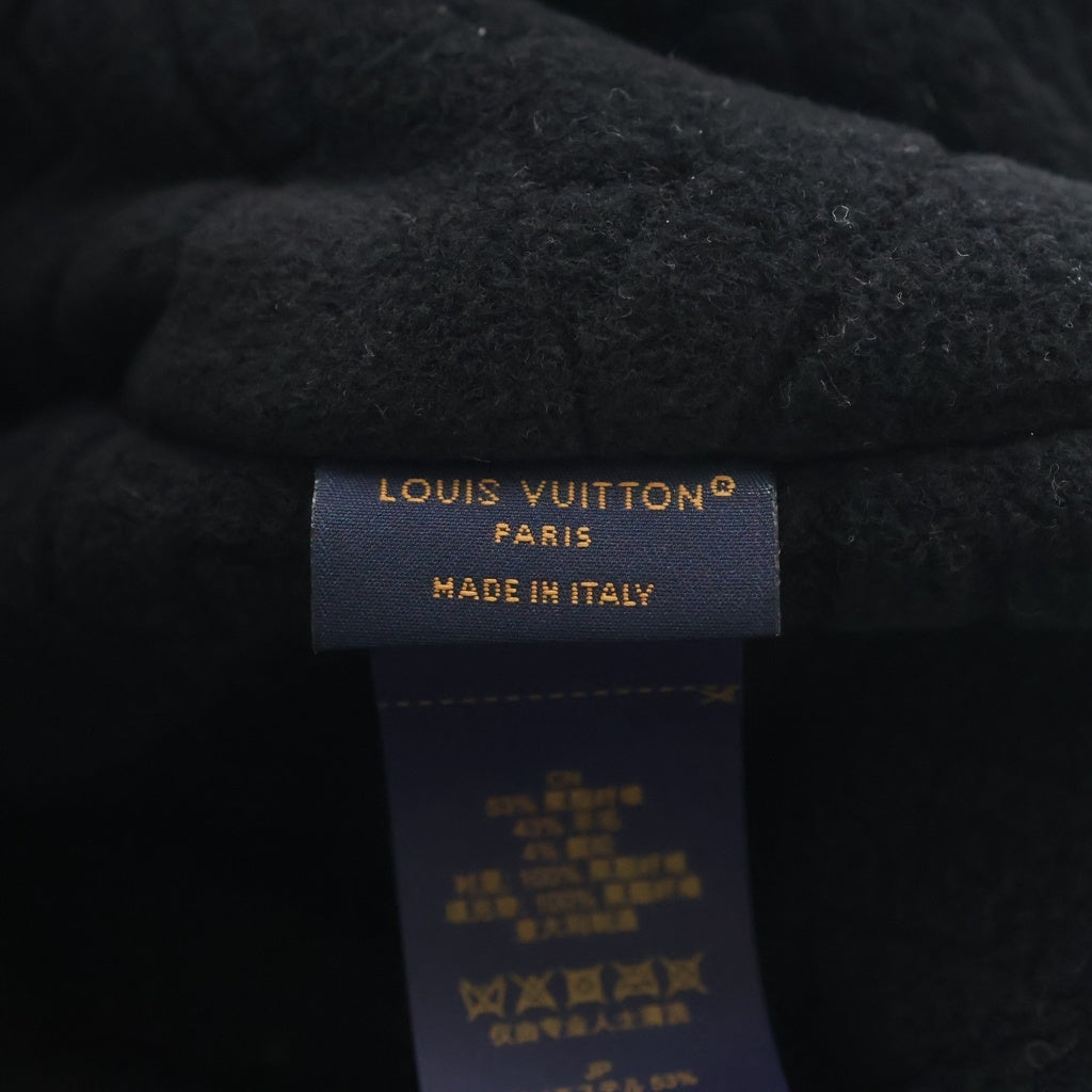 LOUIS VUITTON(ルイヴィトン) シャプカ・LV ダヴ ロゴ イヤーマフ フライトキャップ 帽子 ブラック M7023A
