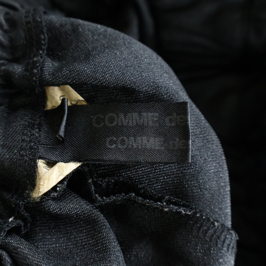COMME des GARCONS(コムデギャルソン) プレーン ギャバパンツ ハーフパンツ ブラック RD-P009