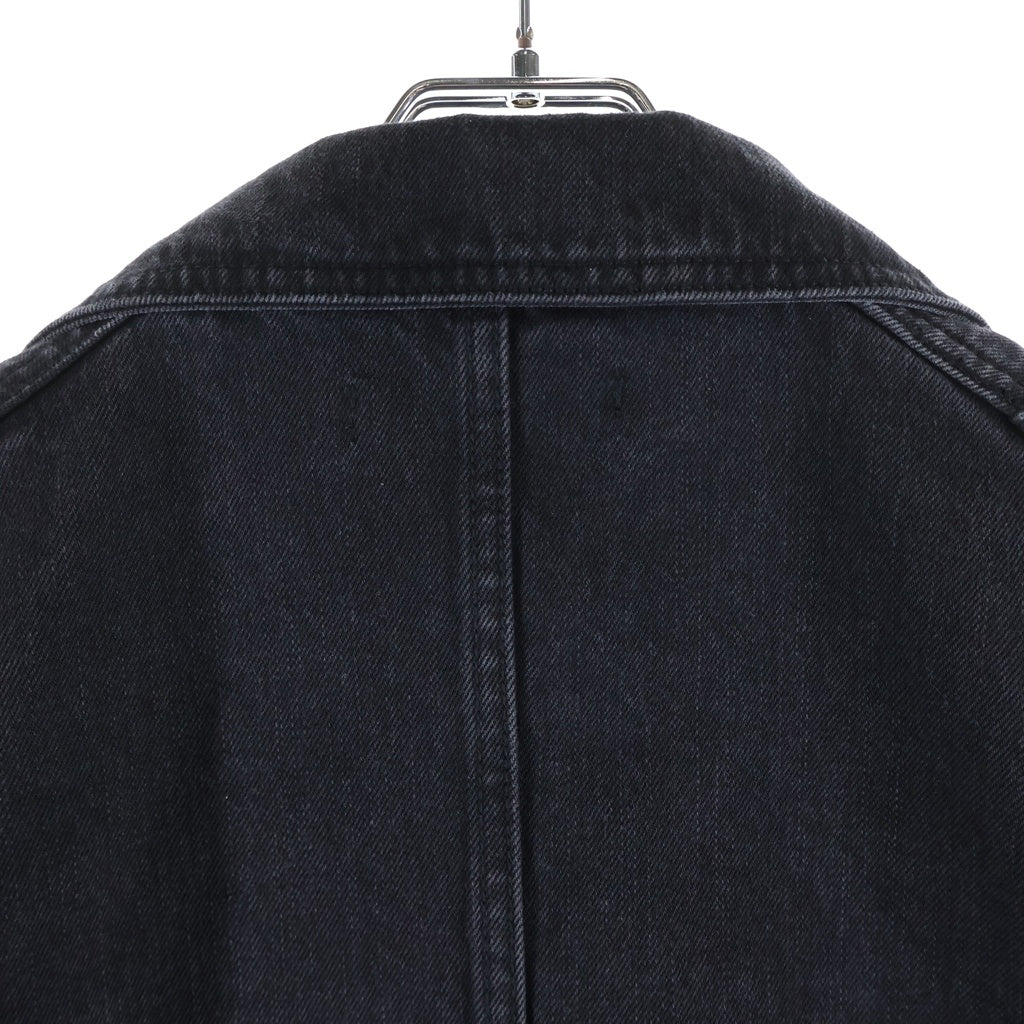 VAPORIZE(ヴァイパライズ) 22SS Denim Riders Jacket デニムダブルライダースジャケット ブラック 11-18-6586-052