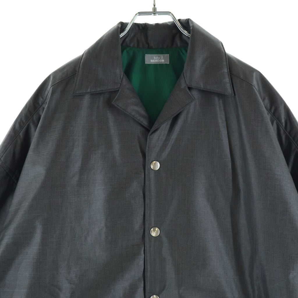 kolor(カラー) 21AW COACH JACKET オーバーサイズ コーチジャケット グレー 21WBM-BO2132