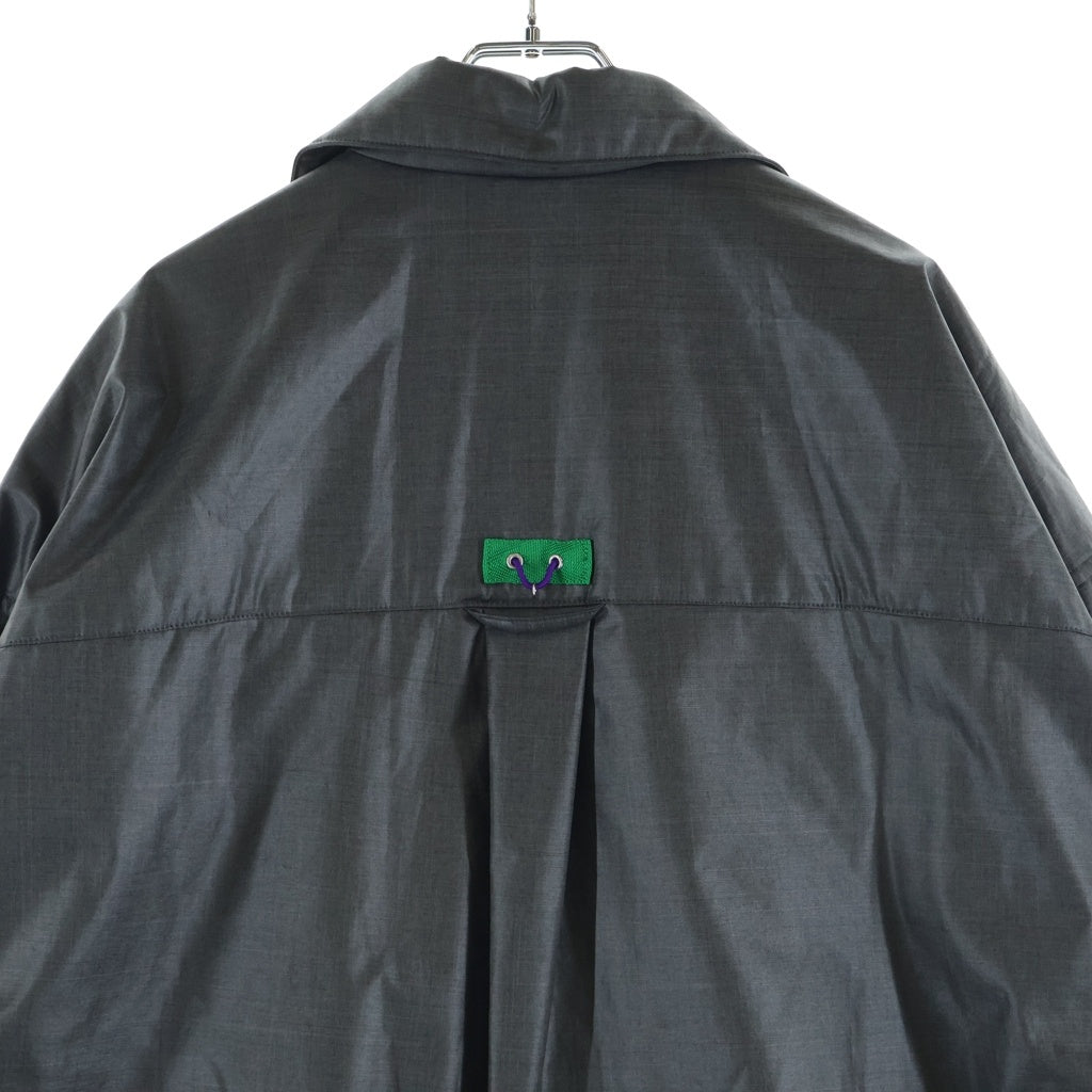 kolor(カラー) 21AW COACH JACKET オーバーサイズ コーチジャケット グレー 21WBM-BO2132