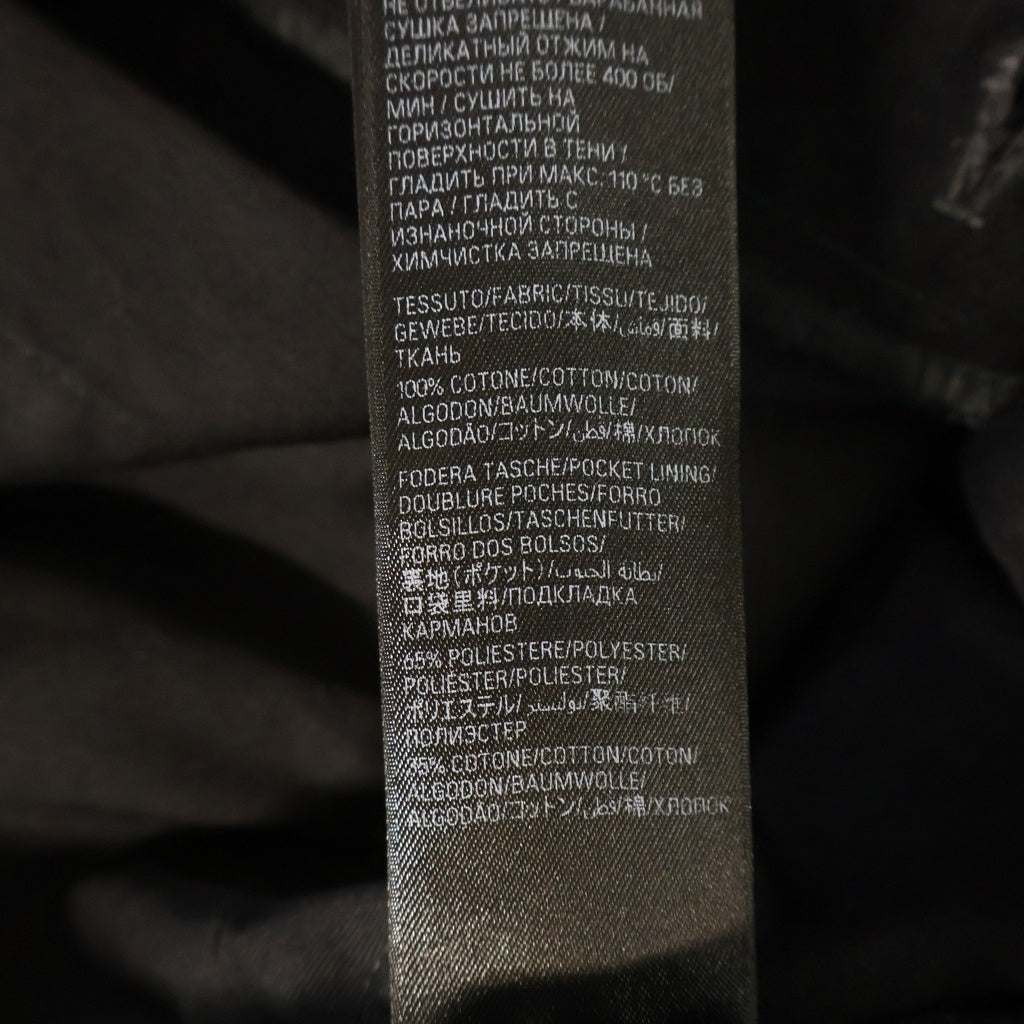 BALENCIAGA(バレンシアガ) 23SS SUPER DESTROYED BAGGY スーパーデストロイ加工 バギー デニム パンツ ブラック 745248 TBP47