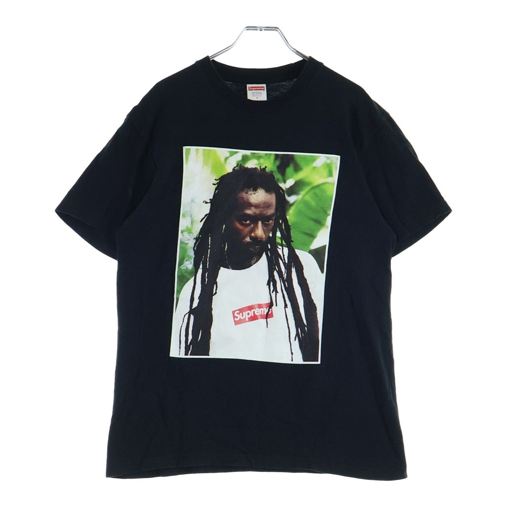 SUPREME(シュプリーム) 19SS Buju Banton ブジュ バントン フロントプリントクルーネック半袖Tシャツカットソー ブラック