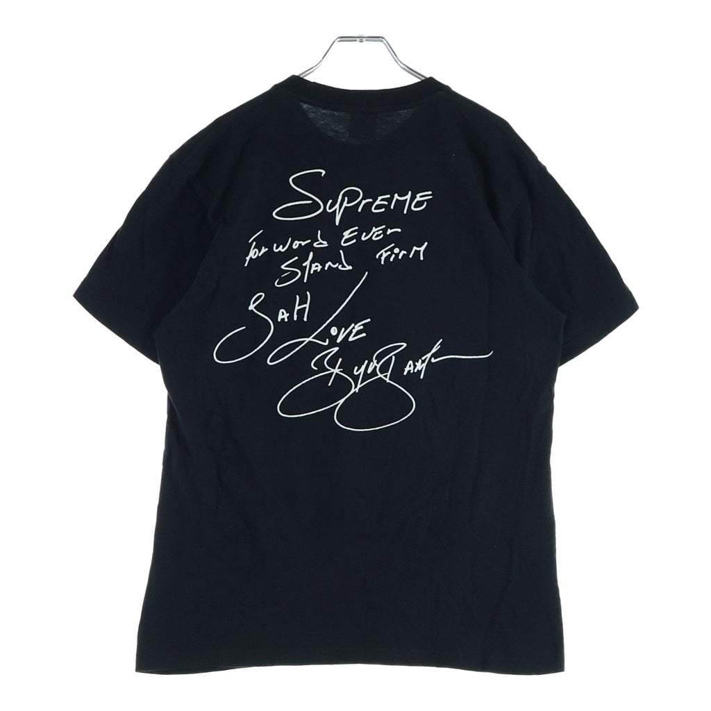 SUPREME(シュプリーム) 19SS Buju Banton ブジュ バントン フロントプリントクルーネック半袖Tシャツカットソー ブラック