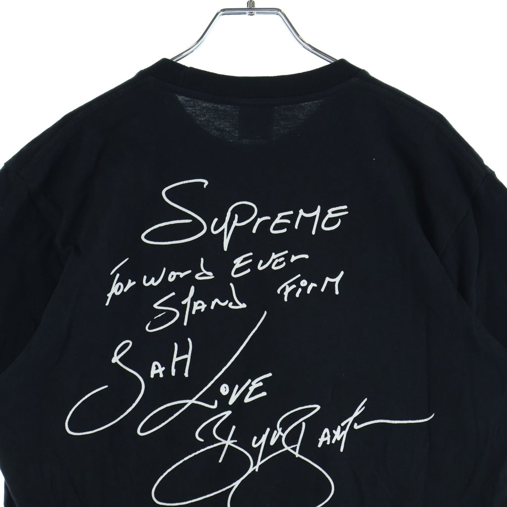 SUPREME(シュプリーム) 19SS Buju Banton ブジュ バントン フロントプリントクルーネック半袖Tシャツカットソー ブラック