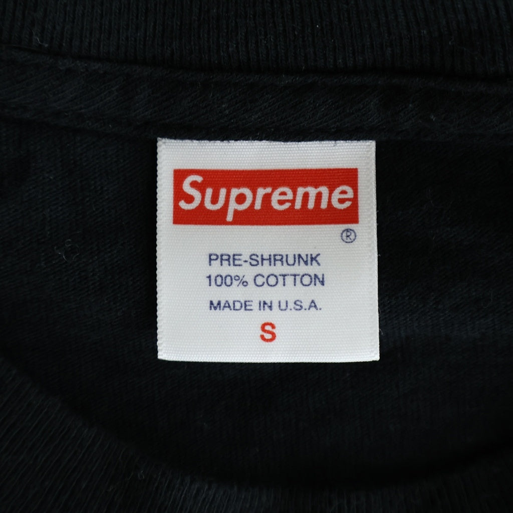 SUPREME(シュプリーム) 19SS Buju Banton ブジュ バントン フロントプリントクルーネック半袖Tシャツカットソー ブラック