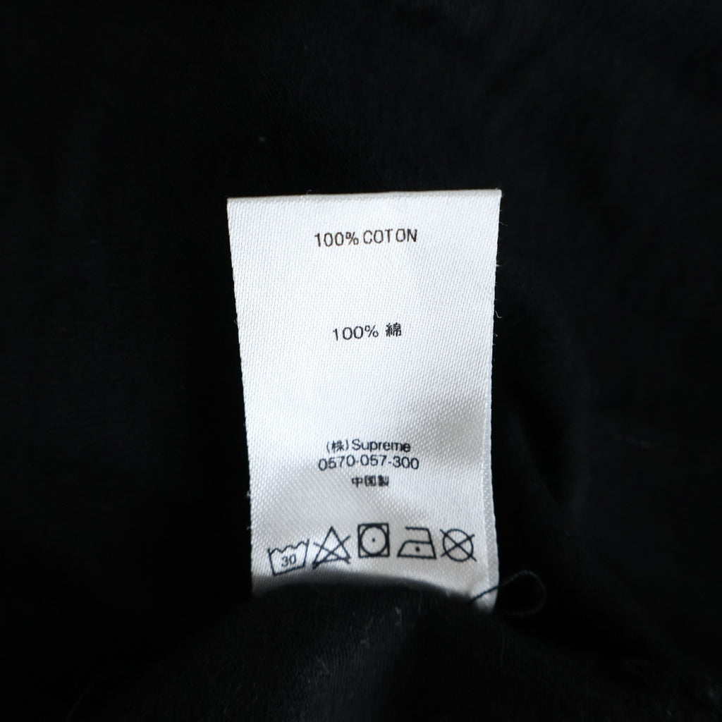 SUPREME(シュプリーム) 20SS Arc Appique S/S Top フロントブランドロゴクルーネック半袖Tシャツカットソー ブラック