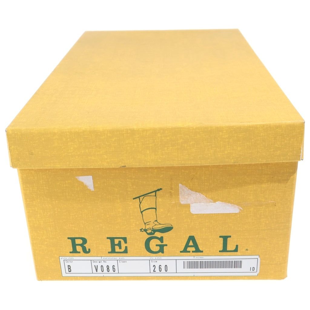 REGAL(リーガル) レザー タッセルローファー ドレスシューズ ブラック V086