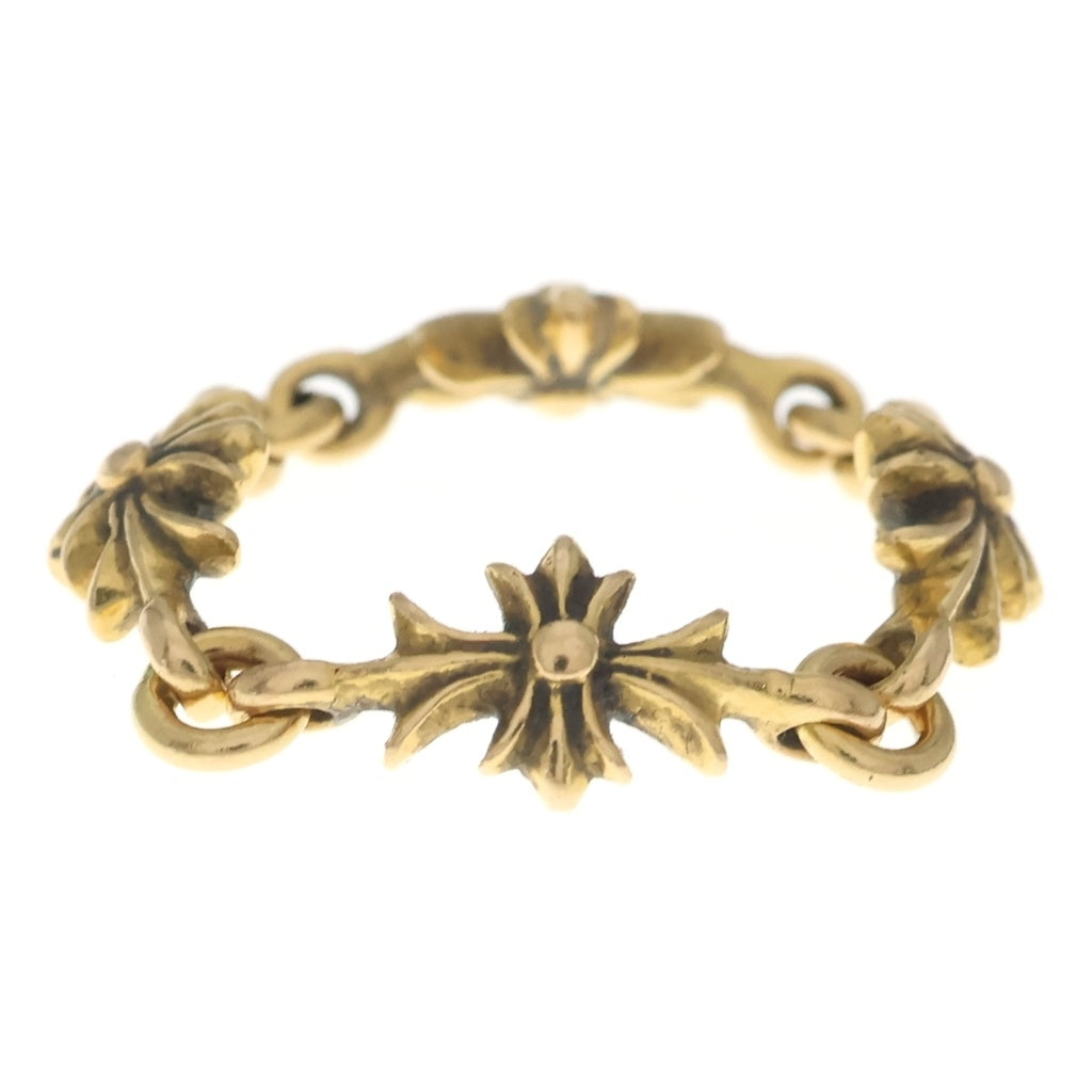 CHROME HEARTS(クロムハーツ) 22K RING TNY E CH PLS タイニーECHプラス リング ゴールド