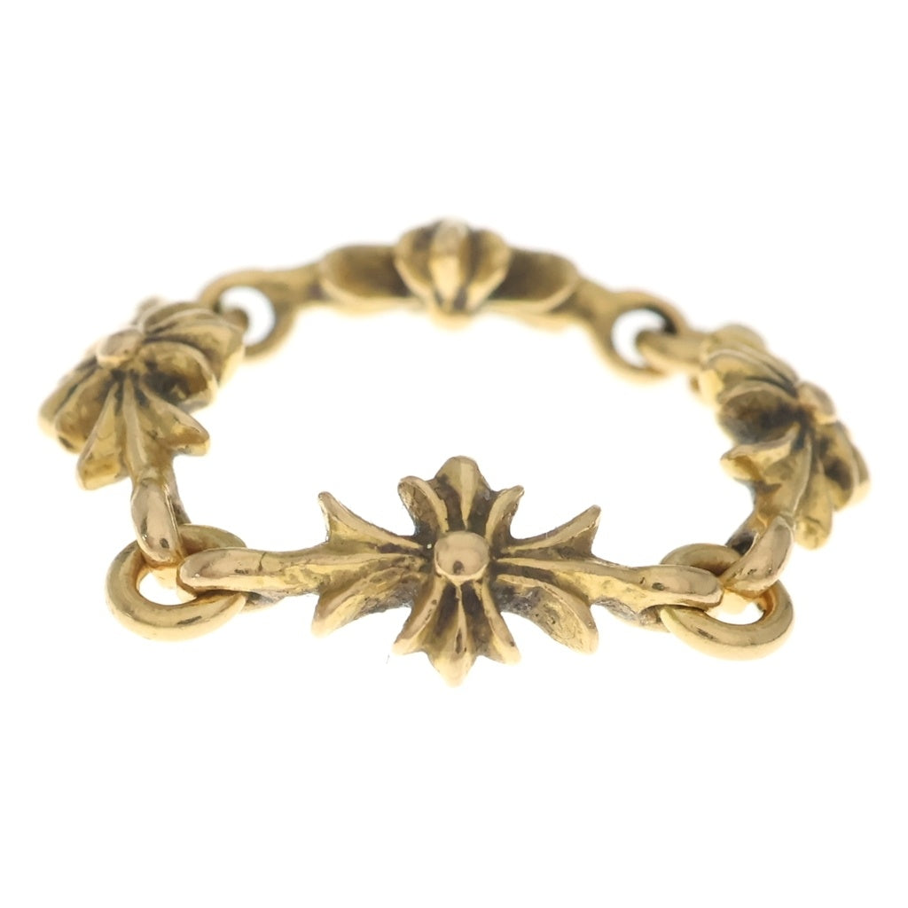 CHROME HEARTS(クロムハーツ) 22K RING TNY E CH PLS タイニーECHプラス リング ゴールド