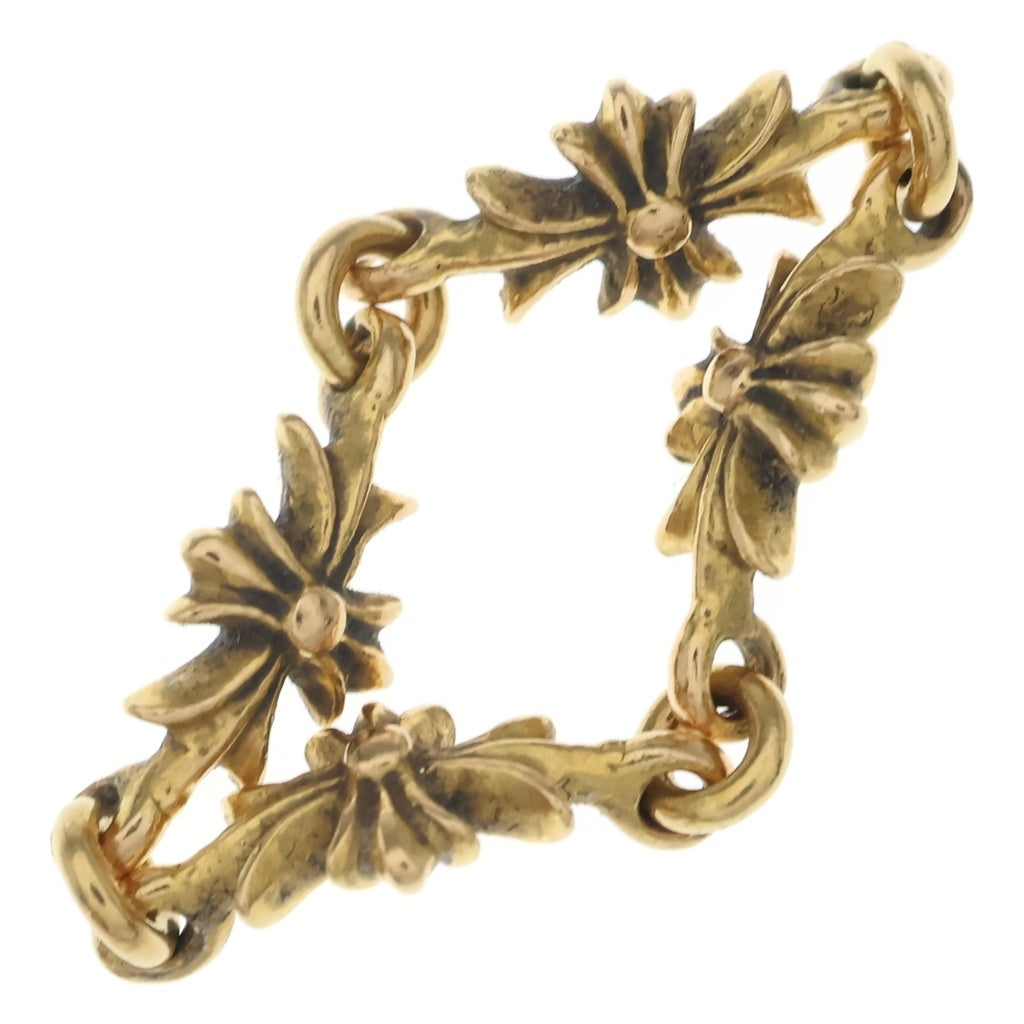 CHROME HEARTS(クロムハーツ) 22K RING TNY E CH PLS タイニーECHプラス リング ゴールド