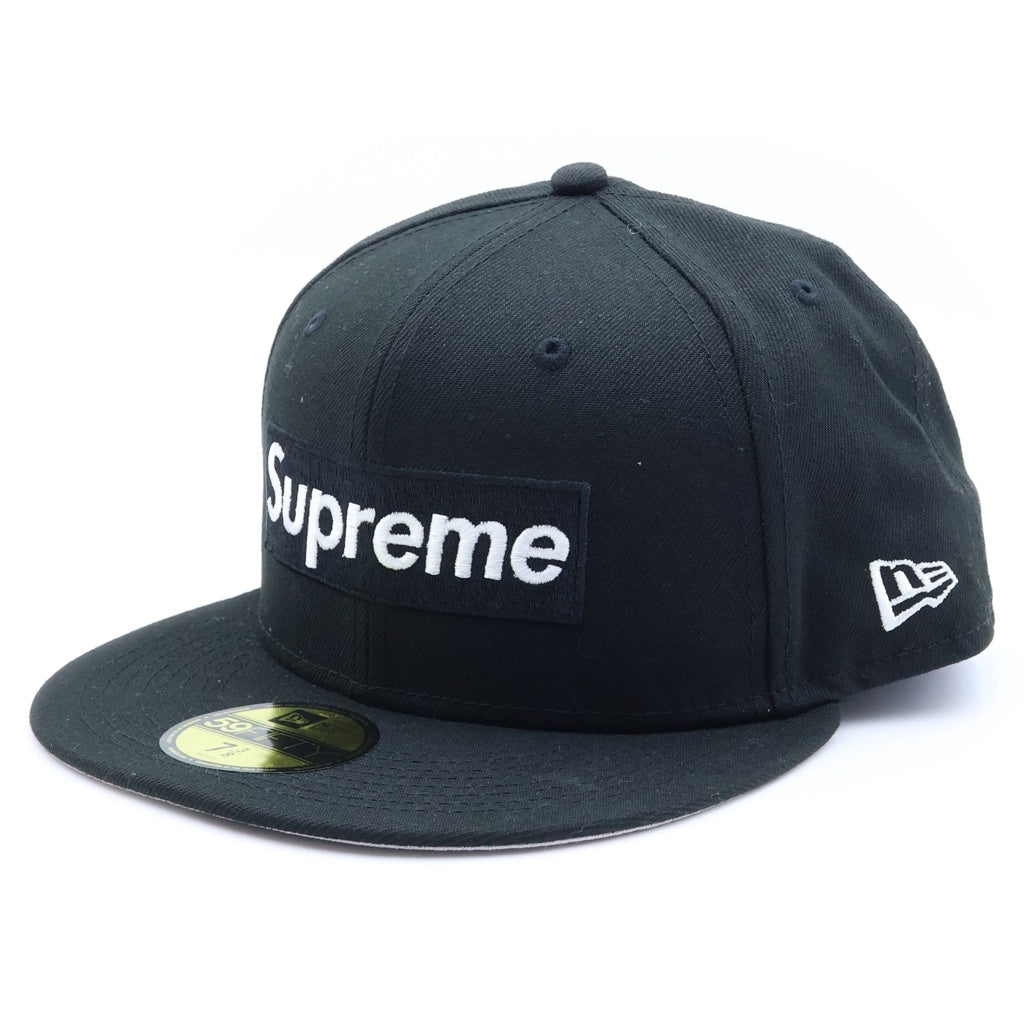 SUPREME(シュプリーム) 21SS ×NEW ERA Champions Box Logo ニューエラ チャンピオンズ ボックスロゴ ベースボールキャップ 帽子 ブラック