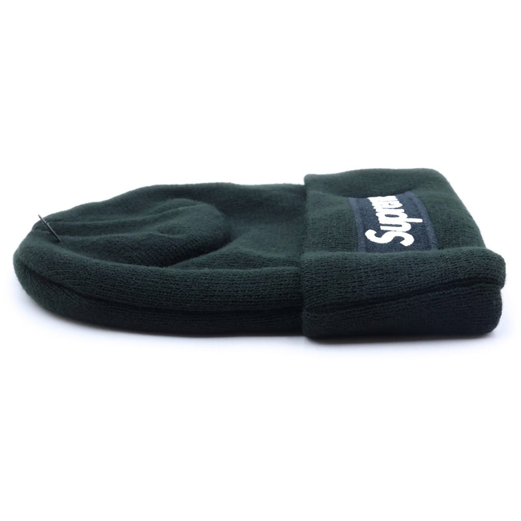 SUPREME(シュプリーム) 24AW×NEW ERA Box Logo Beanie ニューエラ ボックスロゴ ニットビーニー 帽子 ブラック