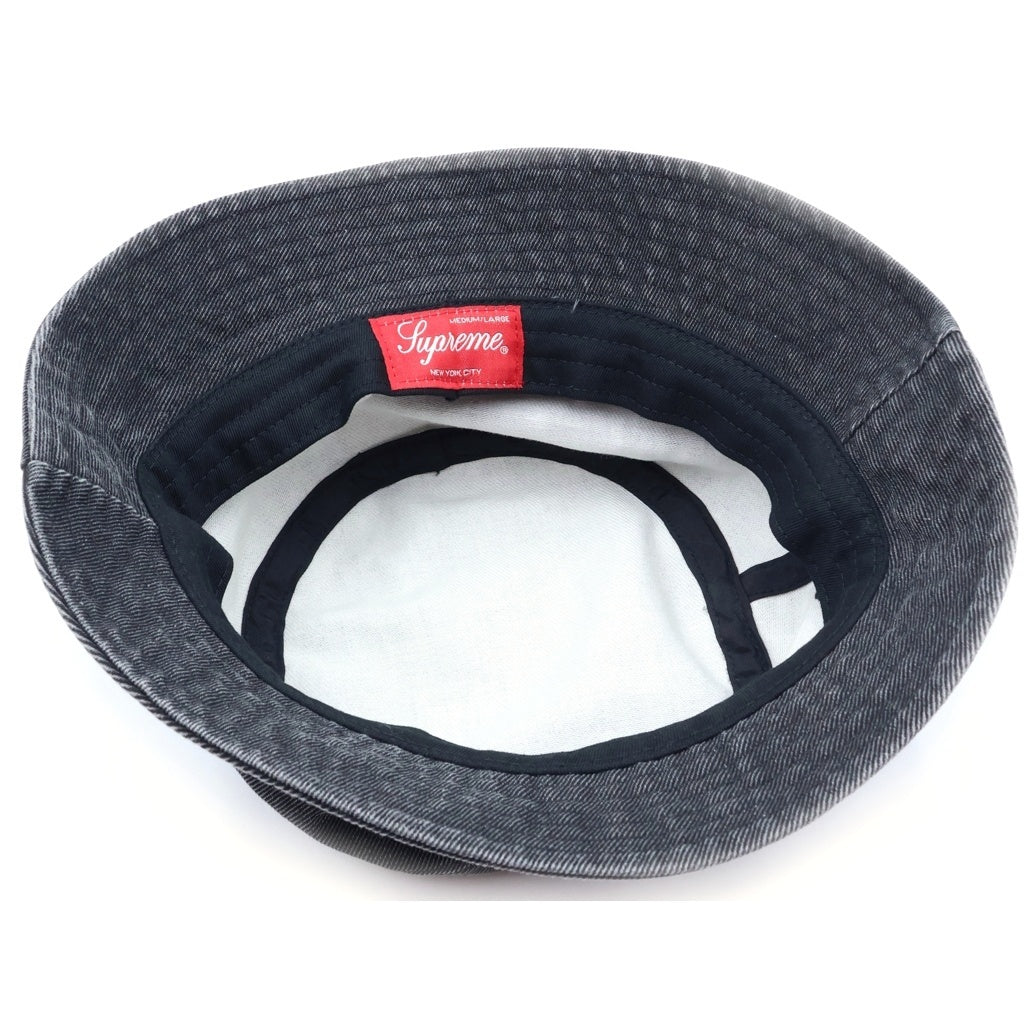 SUPREME(シュプリーム) 21SS Twill Crusher Hat ツイル クラッシャー デニムバケットハット 帽子 グレー