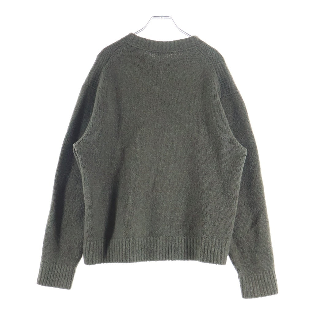 Acne Studios(アクネ ストゥディオズ) CREWNECK JUMBER クルーネック ジャンパー 長袖ニットセーター ブラウン B60382- FN-MN-KNIT000569 B60382