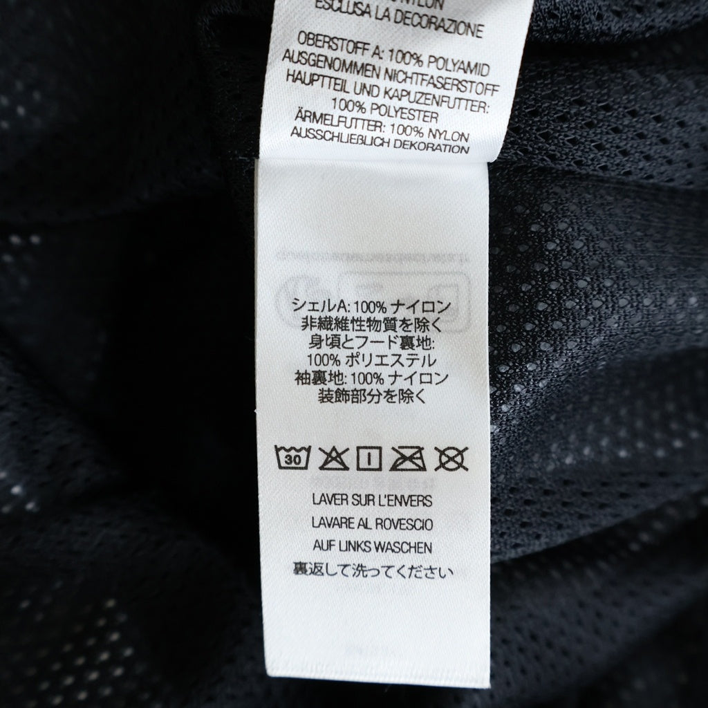 SUPREME(シュプリーム) 25SS ×UMBRO GORE-TEX Hooded Jacket ×アンブロ ゴアテックス ロゴ刺繍 ナイロンフーデッドジャケット ブラック