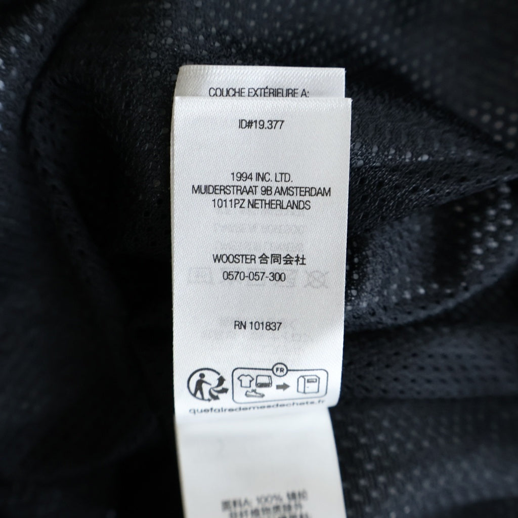 SUPREME(シュプリーム) 25SS ×UMBRO GORE-TEX Hooded Jacket ×アンブロ ゴアテックス ロゴ刺繍 ナイロンフーデッドジャケット ブラック