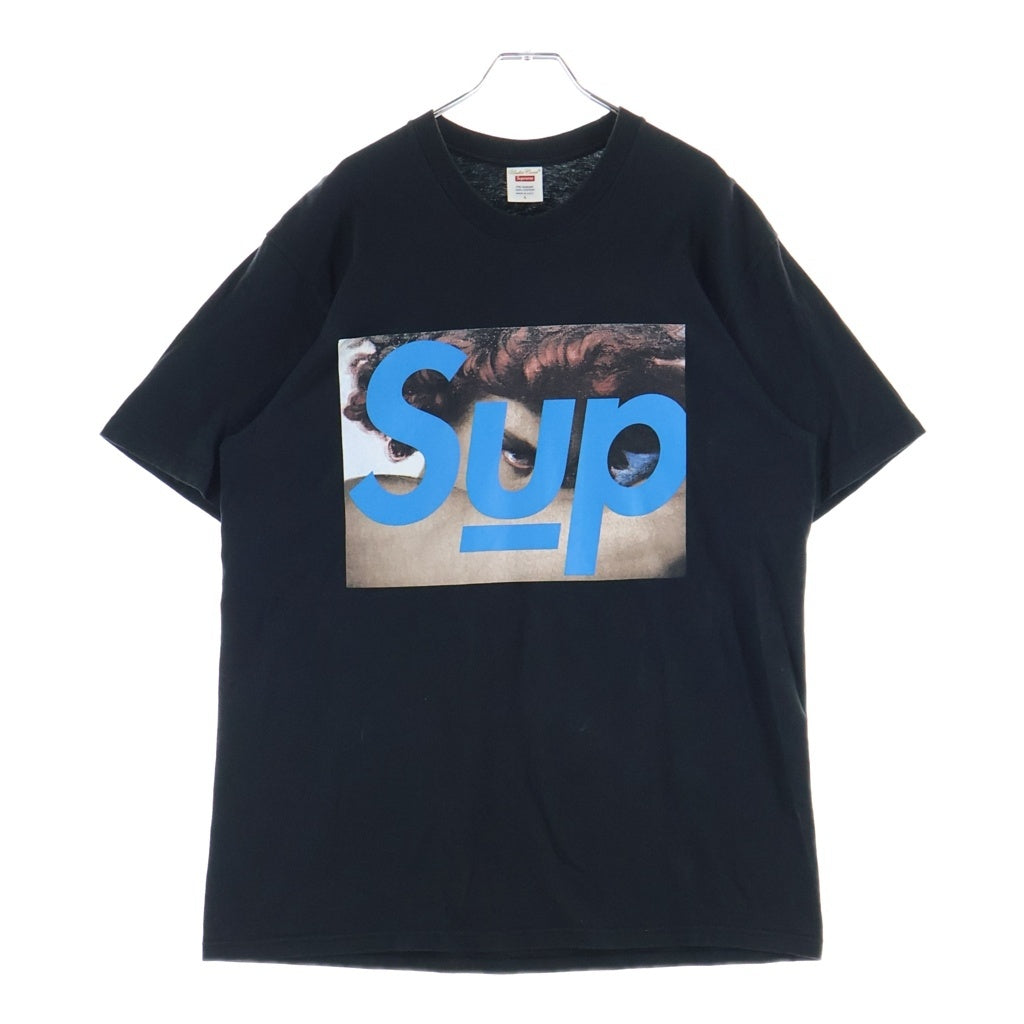 SUPREME(シュプリーム) 23SS ×UNDERCOVER Face Tee アンダーカバー フロントプリント フェイス クルーネック半袖Tシャツカットソー ブラック