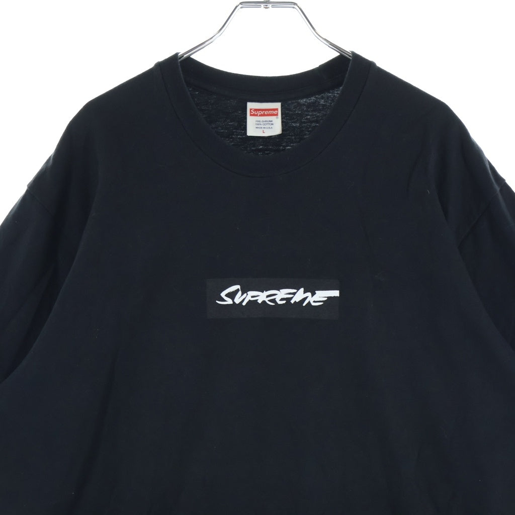 SUPREME(シュプリーム) 24SS Future Box Rogo Tee フューチュラ ボックス ロゴ クルーネック半袖Tシャツカットソー ブラック