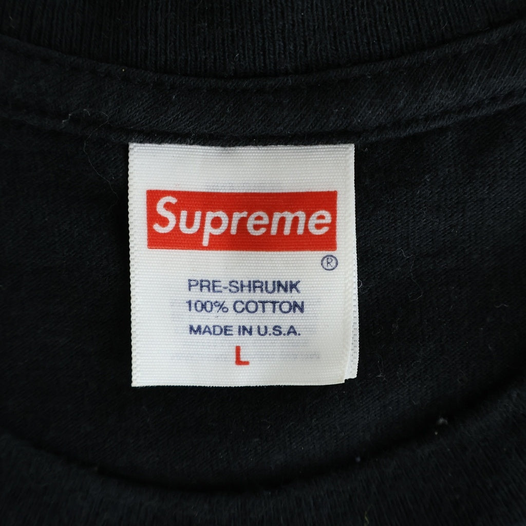 SUPREME(シュプリーム) 24SS Future Box Rogo Tee フューチュラ ボックス ロゴ クルーネック半袖Tシャツカットソー ブラック