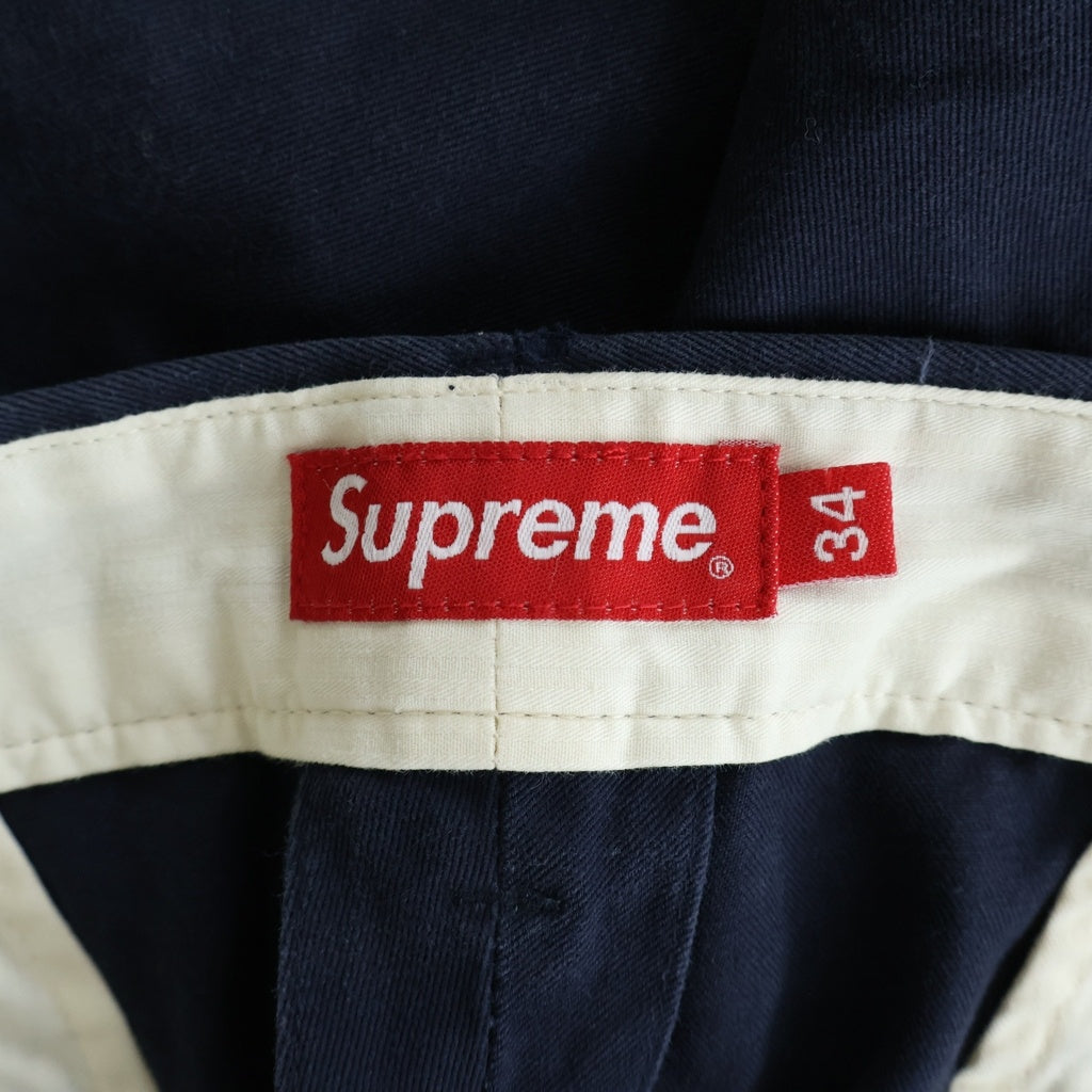 SUPREME(シュプリーム) 22SS ×Pillsbury Doughboy Chino Pant ×ピルズベリー ドゥボーイ コットンチノパンツ ネイビー