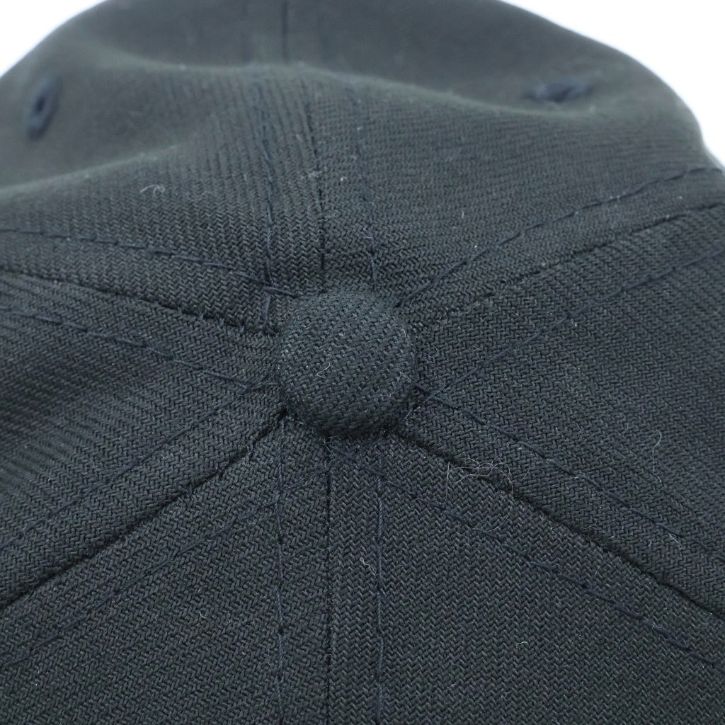 SUPREME(シュプリーム) 22AW ×NEW ERA New York Yankees ×ニューエラ マルチロゴ刺繍 ベースボールキャップ 帽子 ブラック