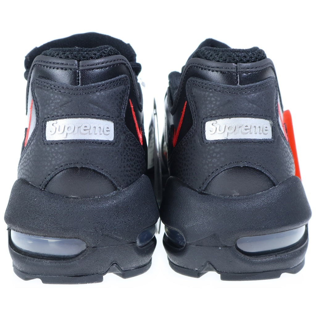 SUPREME(シュプリーム) 21SS ×NIKE AIR MAX 96 エアマックス96 ローカットスニーカー ブラック US10/28cm CV7652-002 CV7652 002