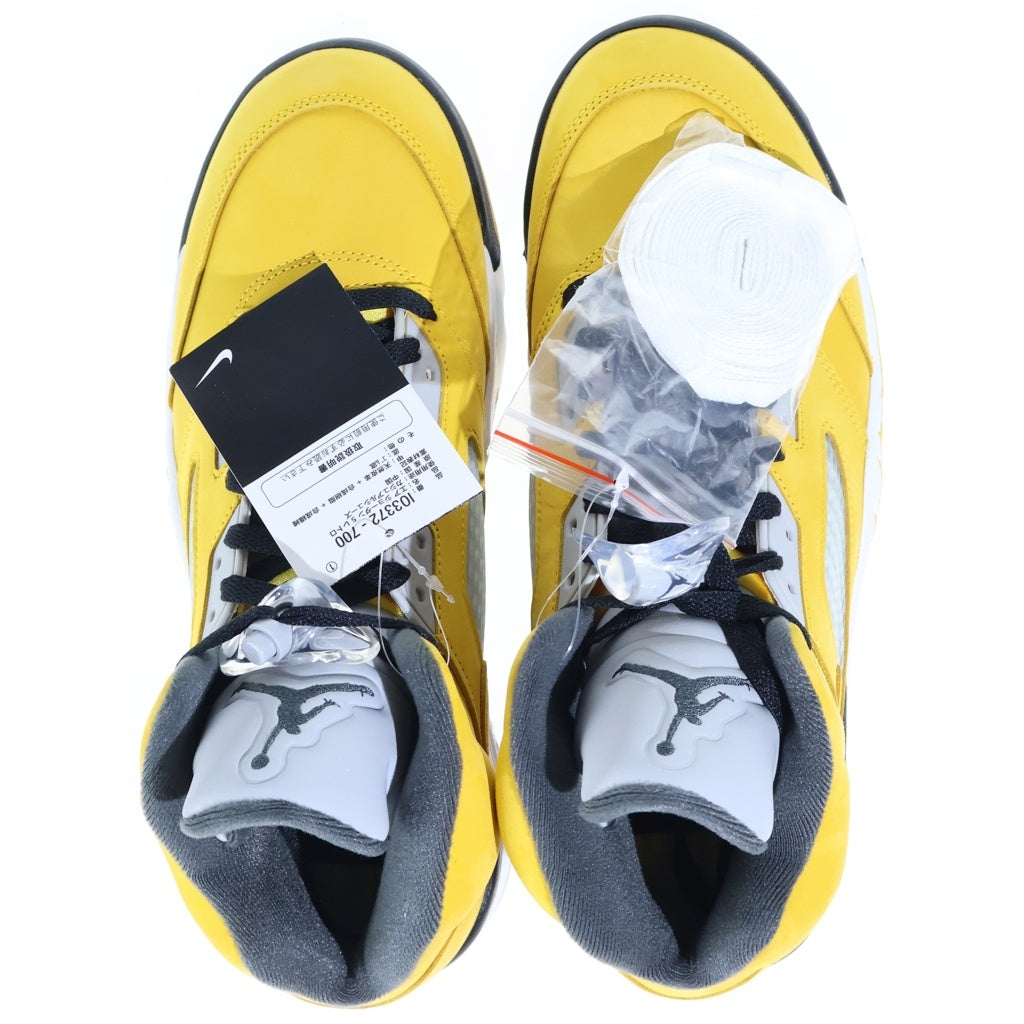 NIKE(ナイキ) AIR JORDAN5 RETRO TOKYO 23 IO3372-700 エアジョーダン5 レトロ トーキョー23 ハイカットスニーカー イエロー US10.5/28.5cm IO3372 700