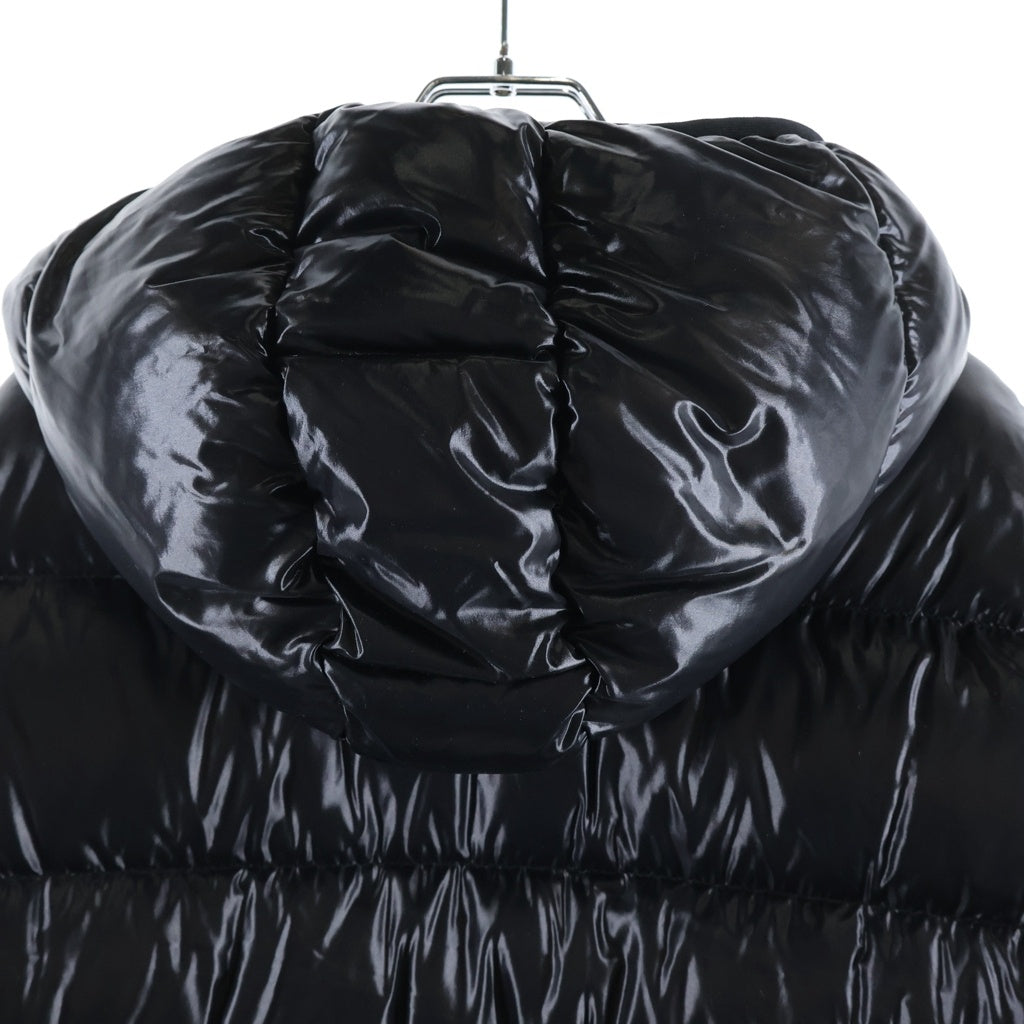 MONCLER(モンクレール) BLIER ブリエ 袖ロゴ刺繍 フーデッドダウンジャケット ブラック C20914090505
