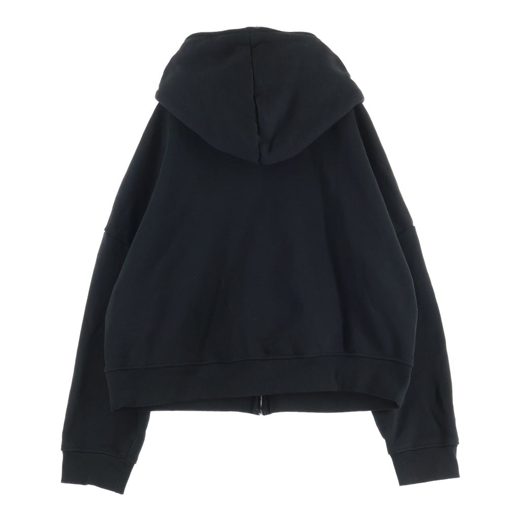 entire studios(エンタイア スタジオ) ETERNAL ZIP HOODIE エターナルジップ 長袖スウェットパーカー フーディ ブラック UNU-25-1003