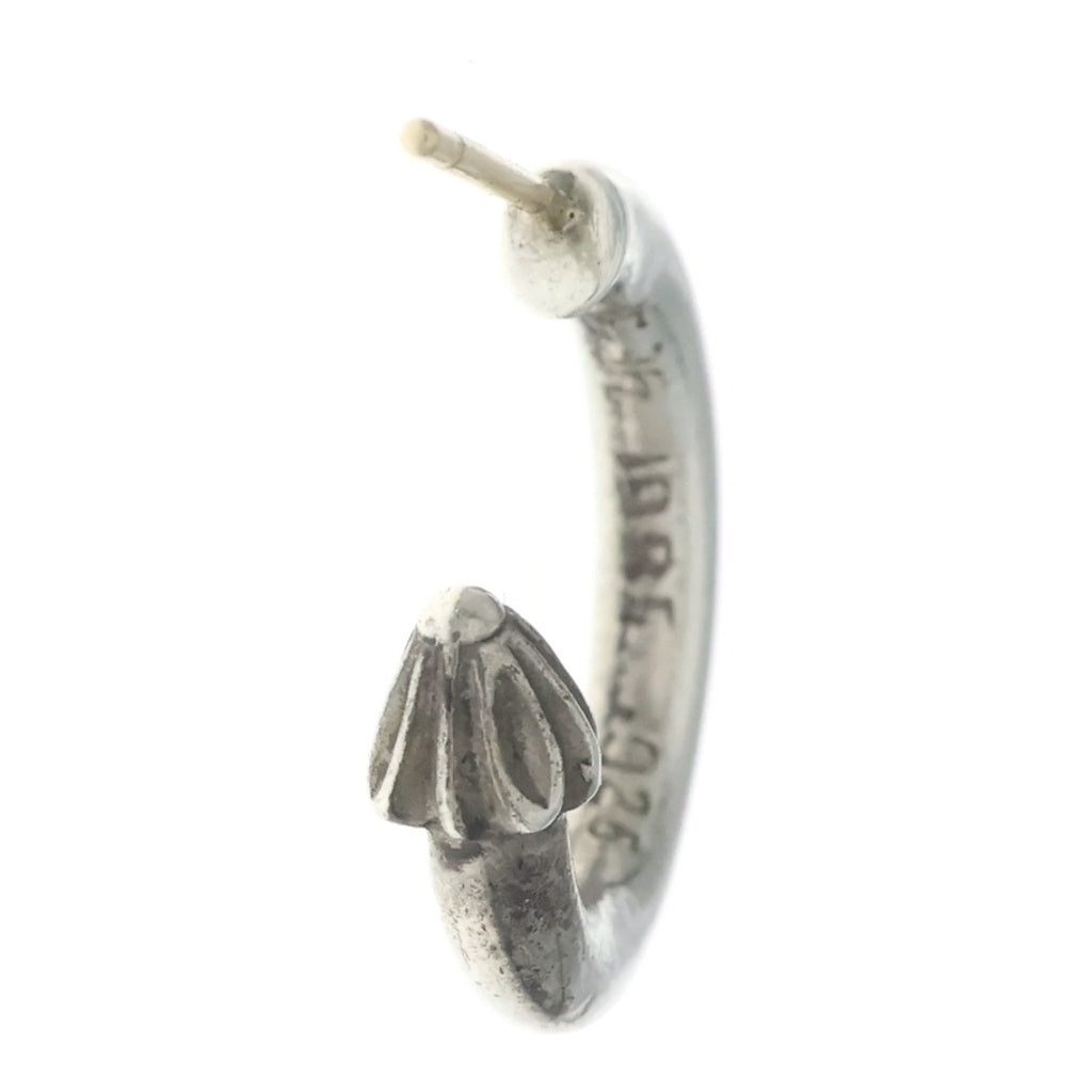 CHROME HEARTS(クロムハーツ) HOOP PLAIN プレーン フープピアス シルバー BCA101