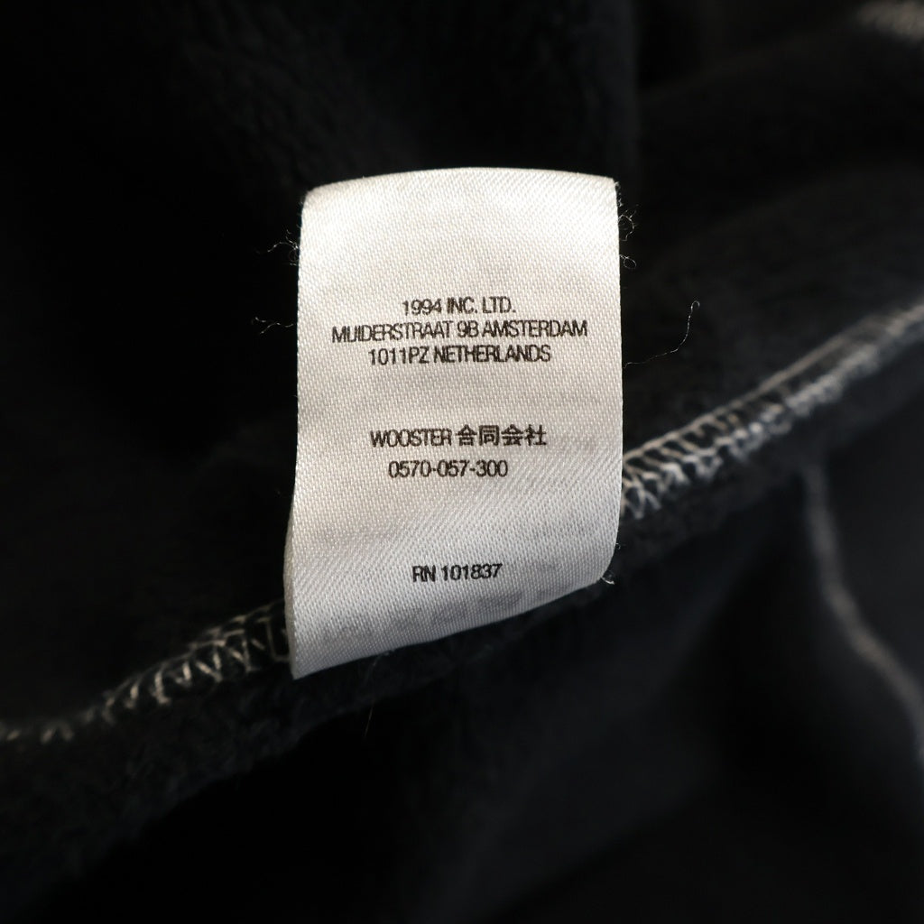 SUPREME(シュプリーム) 22SS Coverstitch Hooded Sweat カバーステッチ プルオーバー長袖スウェット フーディ ブラック