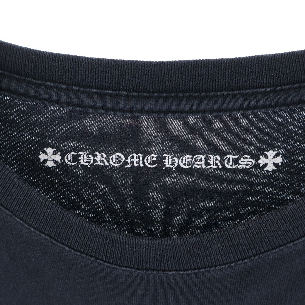 CHROME HEARTS(クロムハーツ) × MATTY BOY PPO PRETENSE LONG SLEVE TEE マッティボーイ プレテンス クルーネック長袖Tシャツカットソー ロンT ブラック