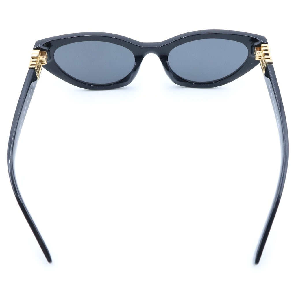 miumiu(ミュウミュウ) Butterfly Sunglasses cat-eye バタフライ キャットアイサングラス 眼鏡 アイウェア 54□20 16K-08Z 140 ブラック/ゴールド SMU A04-F レディース