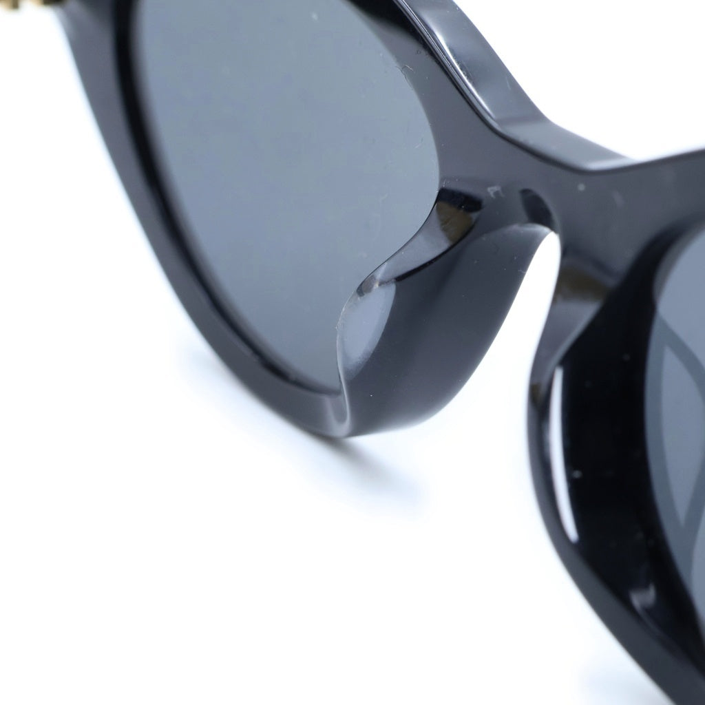 miumiu(ミュウミュウ) Butterfly Sunglasses cat-eye バタフライ キャットアイサングラス 眼鏡 アイウェア 54□20 16K-08Z 140 ブラック/ゴールド SMU A04-F レディース