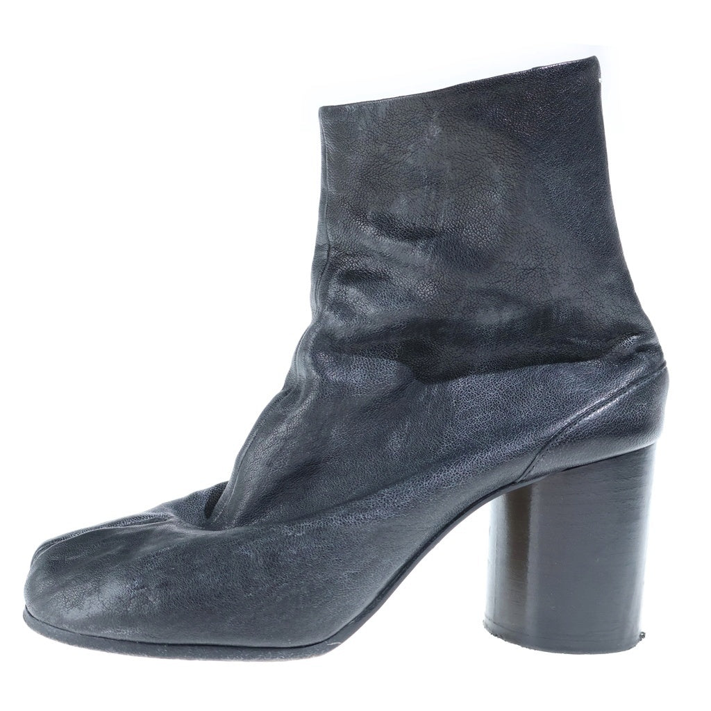 Maison Margiela(メゾンマルジェラ) 20AW TABI BOOT レザー ハイカット タビブーツ ブラック レディース S58WU0273