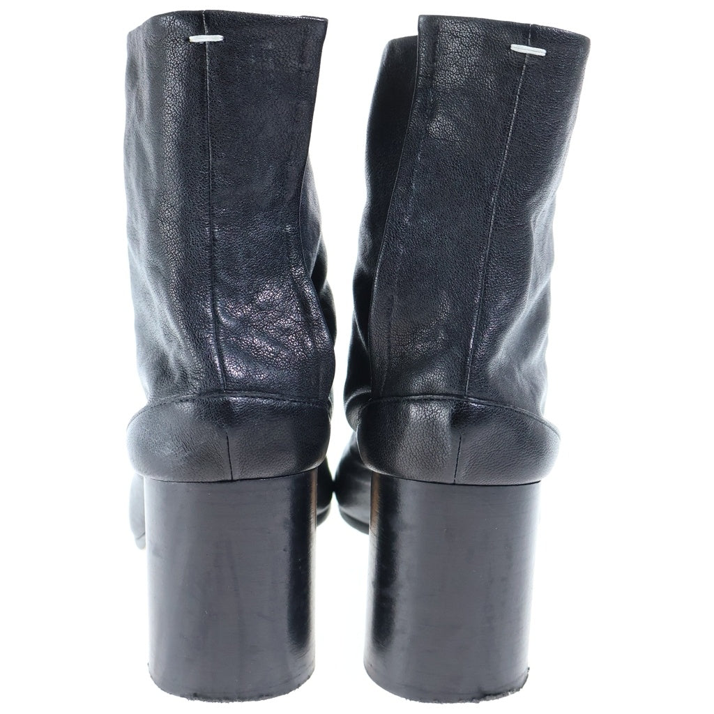 Maison Margiela(メゾンマルジェラ) 20AW TABI BOOT レザー ハイカット タビブーツ ブラック レディース S58WU0273
