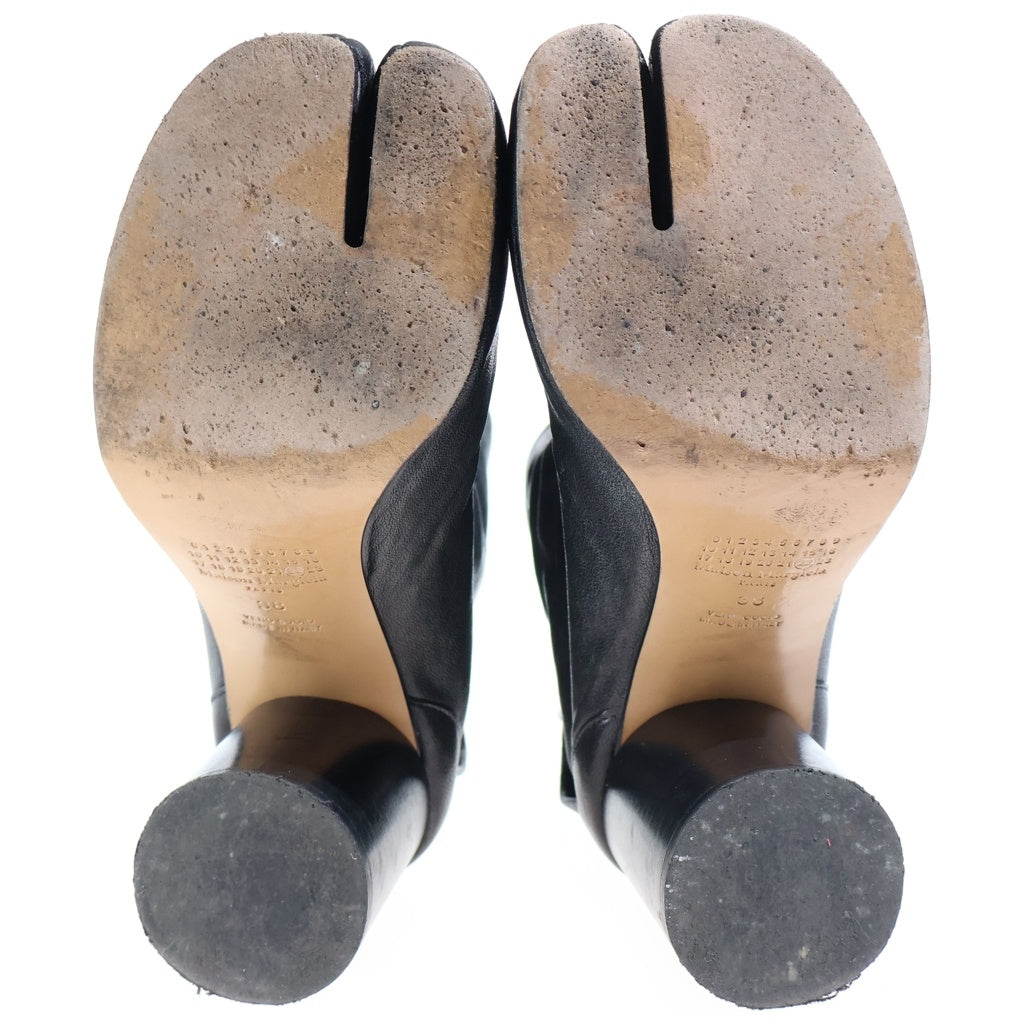 Maison Margiela(メゾンマルジェラ) 20AW TABI BOOT レザー ハイカット タビブーツ ブラック レディース S58WU0273